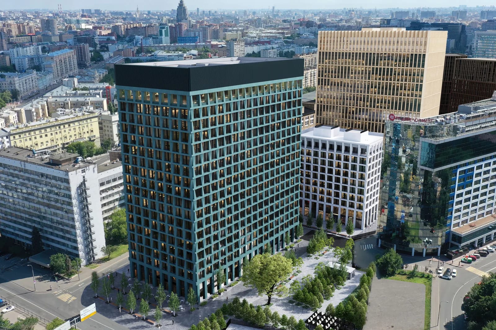 Башня D квартала STONE Towers в Бумажном проезде