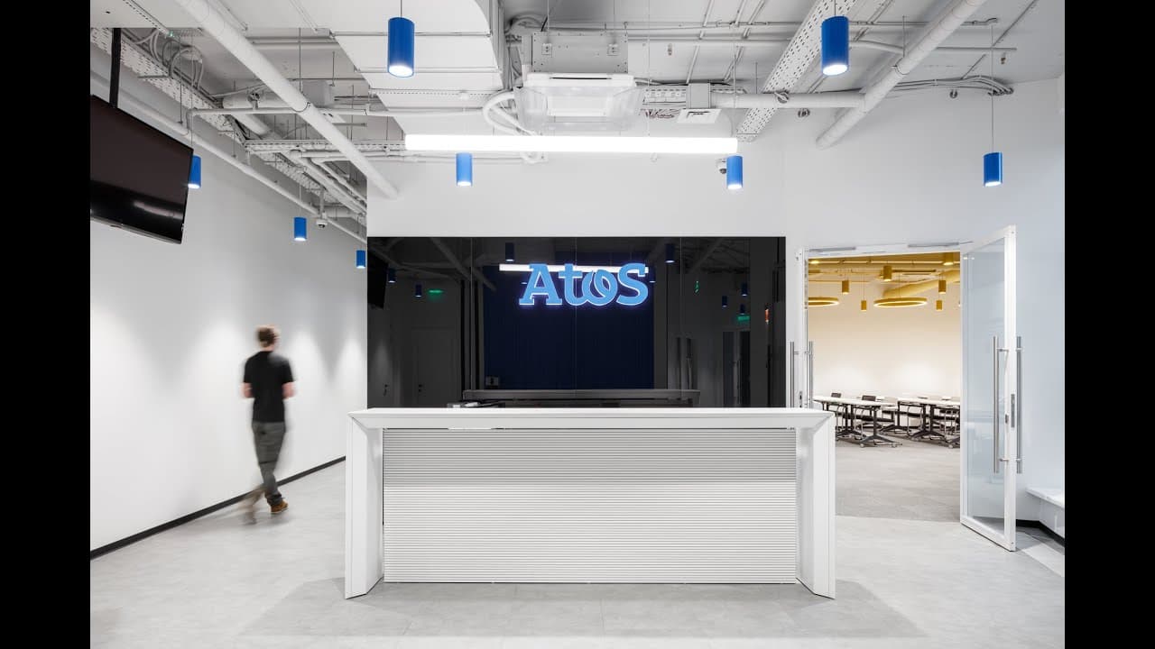Обзор московского офиса компании ATOS, одного из мировых лидеров в сфере информационных технологий